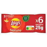 LAY'S Chips nature 6x25g