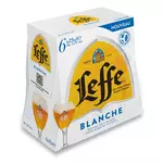 LEFFE Bière blanche 5.7% bouteilles 6x23cl