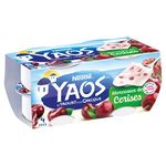 YAOS Yaourt à la grecque avec morceaux de cerises 4x125g