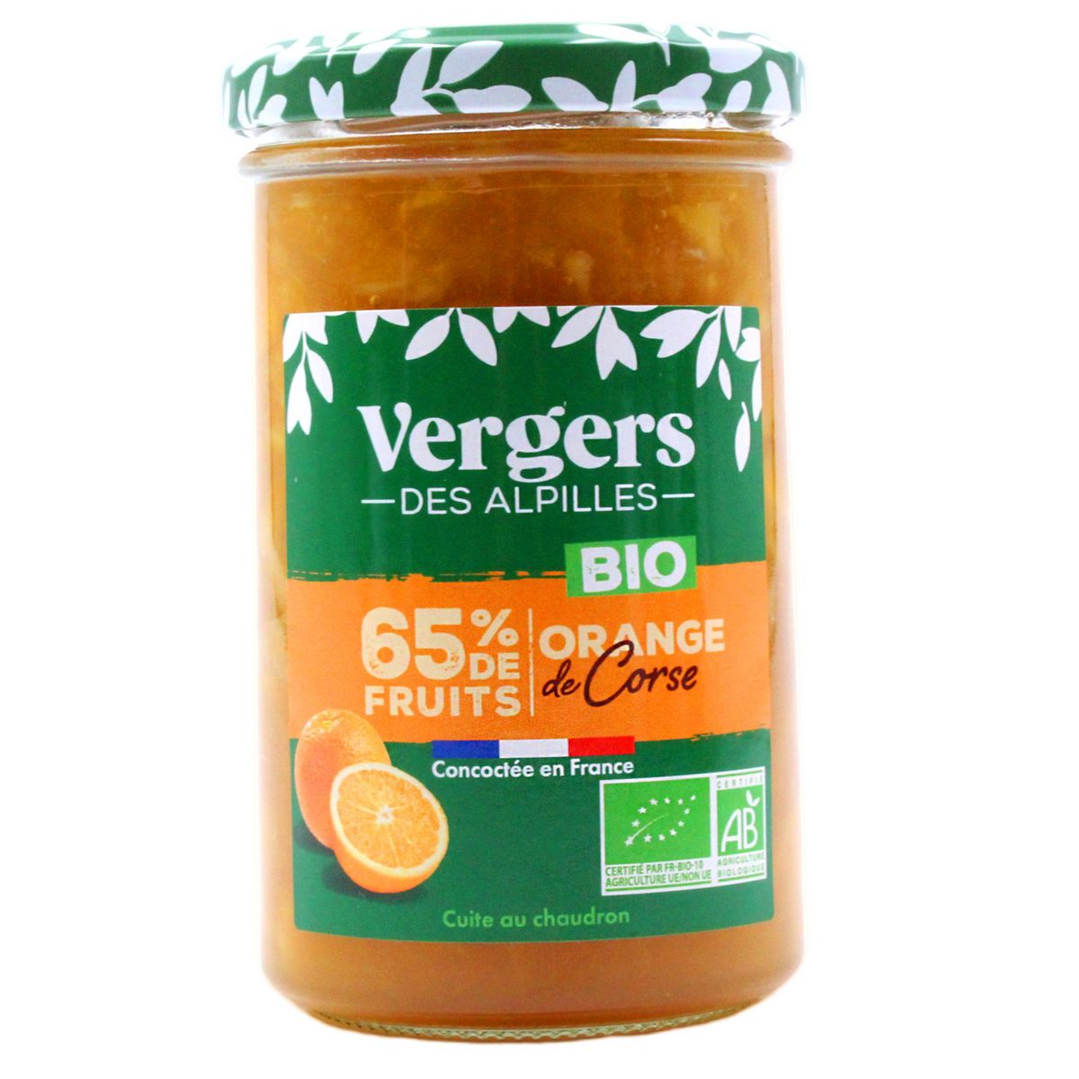 VERGERS DES ALPILLES Confiture orange de Corse bio 300g