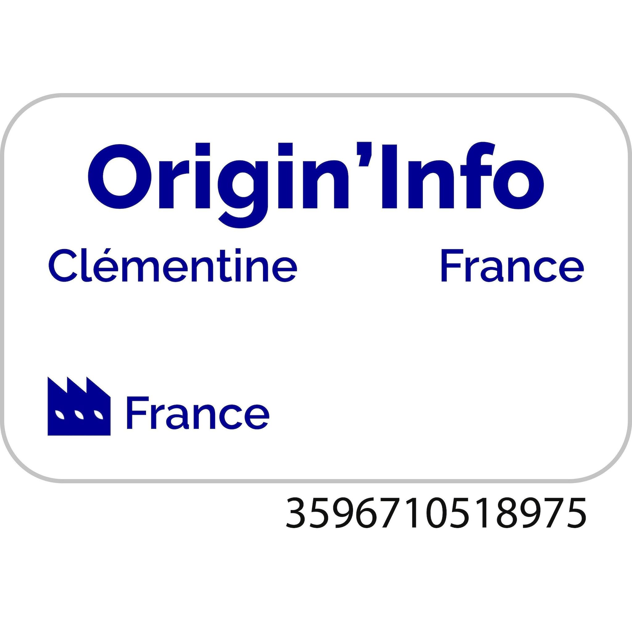 Voir la diapositive 2 : AUCHAN CULTIVONS LE BON Pur jus de Clémentine Corse 1l