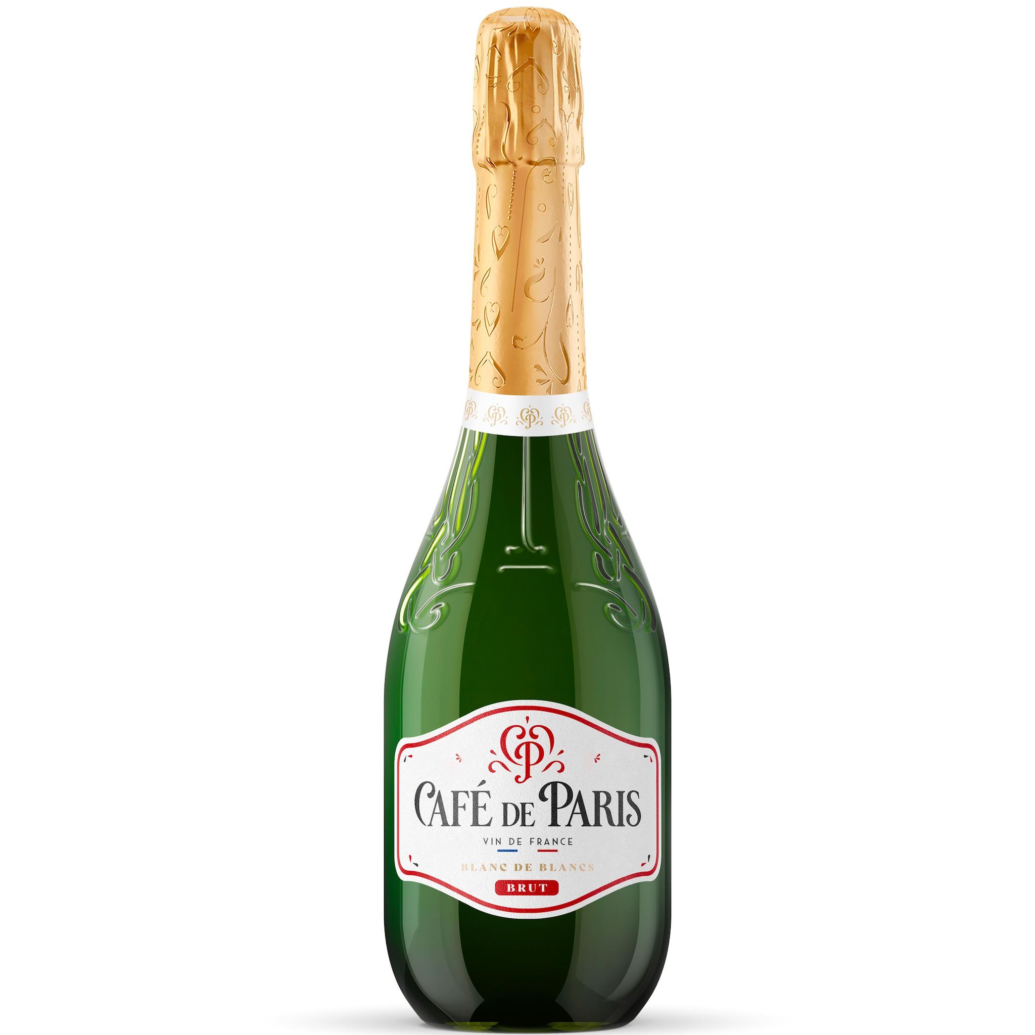 Voir la diapositive 2 : CAFE DE PARIS Vin mousseux brut 75cl