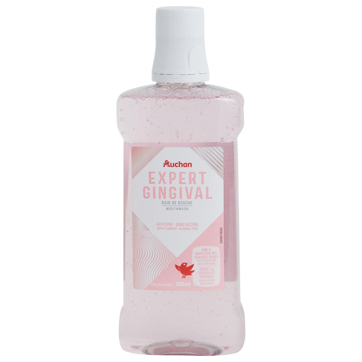 AUCHAN Bain de bouche gingival 500ml