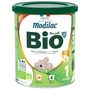 Voir la diapositive 2 : MODILAC Lait 1er âge en poudre bio dès la naissance 800g