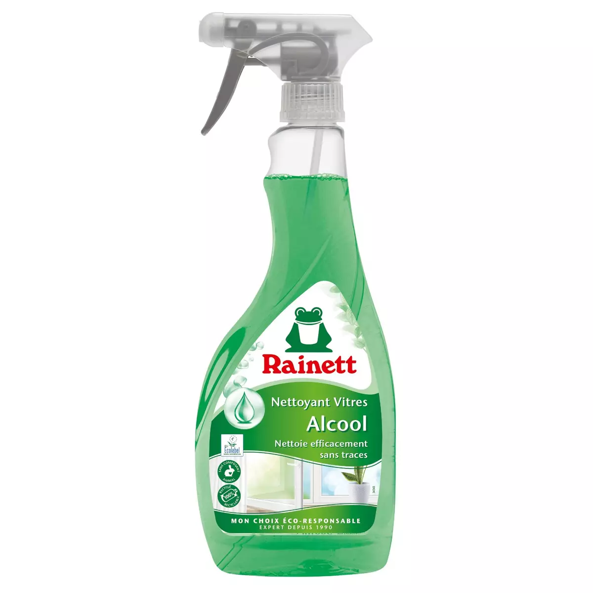 RAINETT Spray nettoyant vitres alcool 0,5l