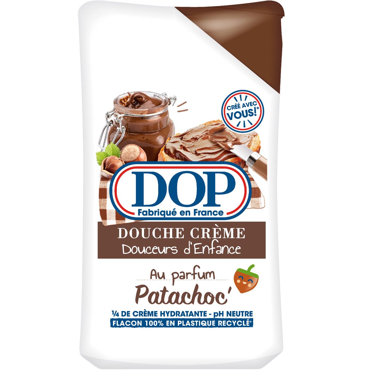 DOP Douche crème hydratante parfum patachoc 290ml