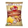 Voir la diapositive 2 : VICO Chips ondulées La Gourmande saveur poulet moutarde 120g