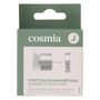 Voir la diapositive 5 : COSMIA Porte savon magnétique métal ventouse 1 pièce