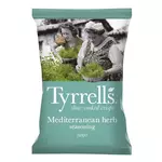 TYRRELL'S Chips saveur herbes méditerranéennes 150g