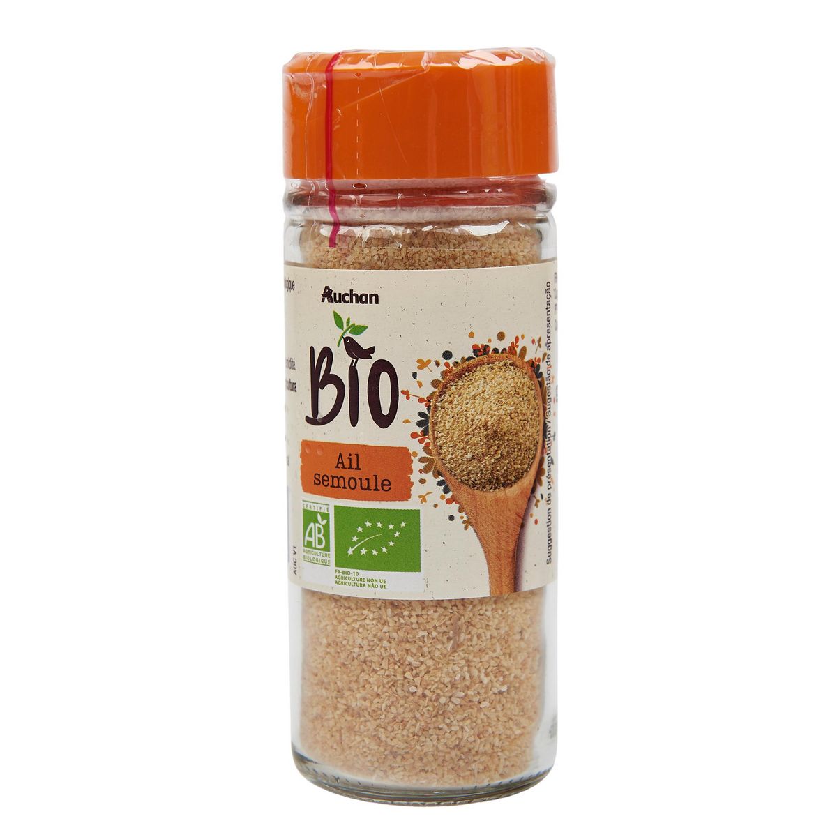 AUCHAN BIO Ail en semoule 52g
