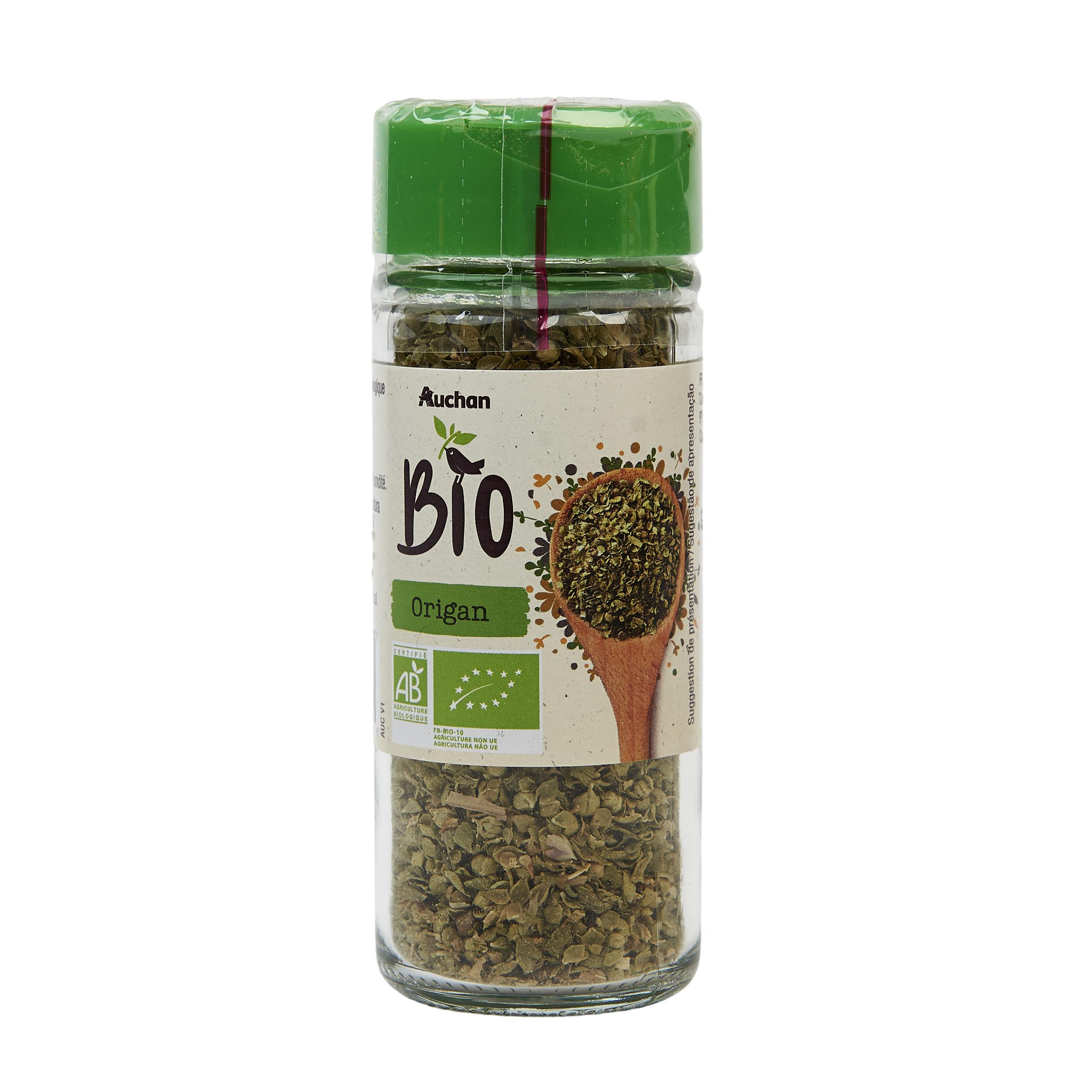 Voir la diapositive 3 : AUCHAN BIO Origan 10g