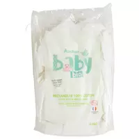 COSMIA BABY Coton carrés douceur pour bébé 40 cotons pas cher