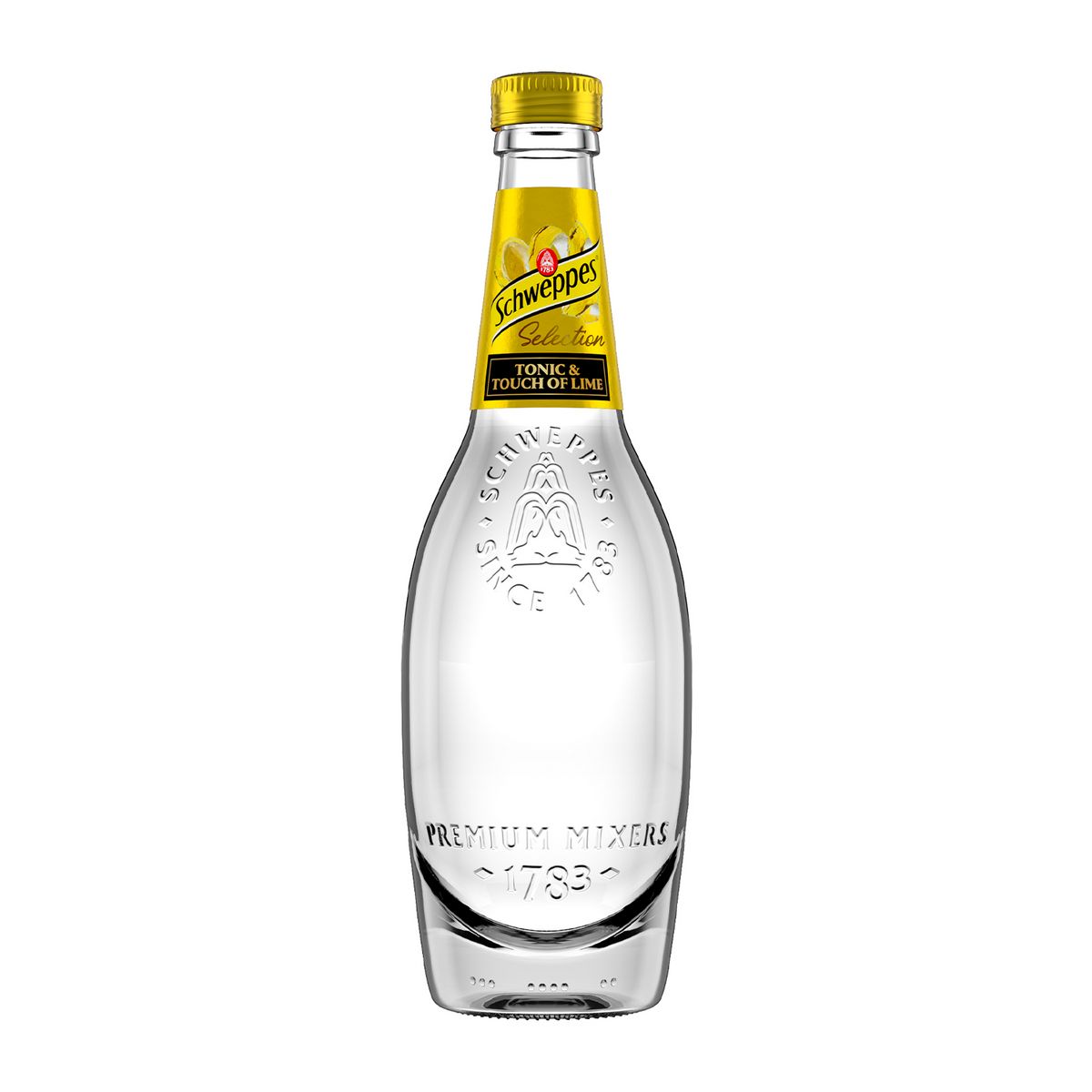 SCHWEPPES Sélection Boisson gazeuse tonic & touch of lime 45cl