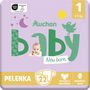 Voir la diapositive 9 : AUCHAN BABY Couches nouveau né taille 1 (2-5 kg) 22 couches