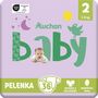 Voir la diapositive 6 : AUCHAN BABY Couches taille 2 (3-6kg) 36 couches
