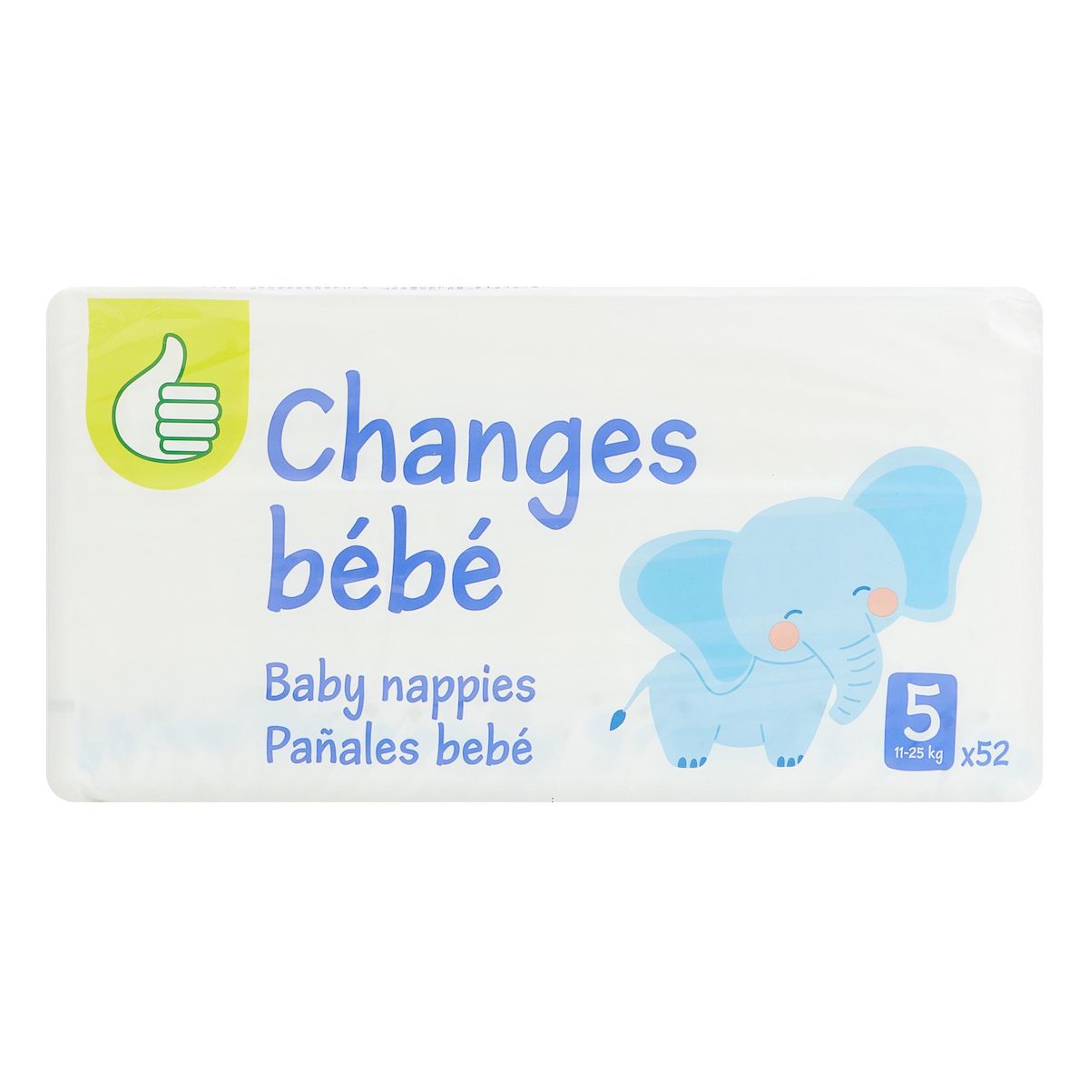 POUCE Couches taille 5 (11-25kg) 52 couches