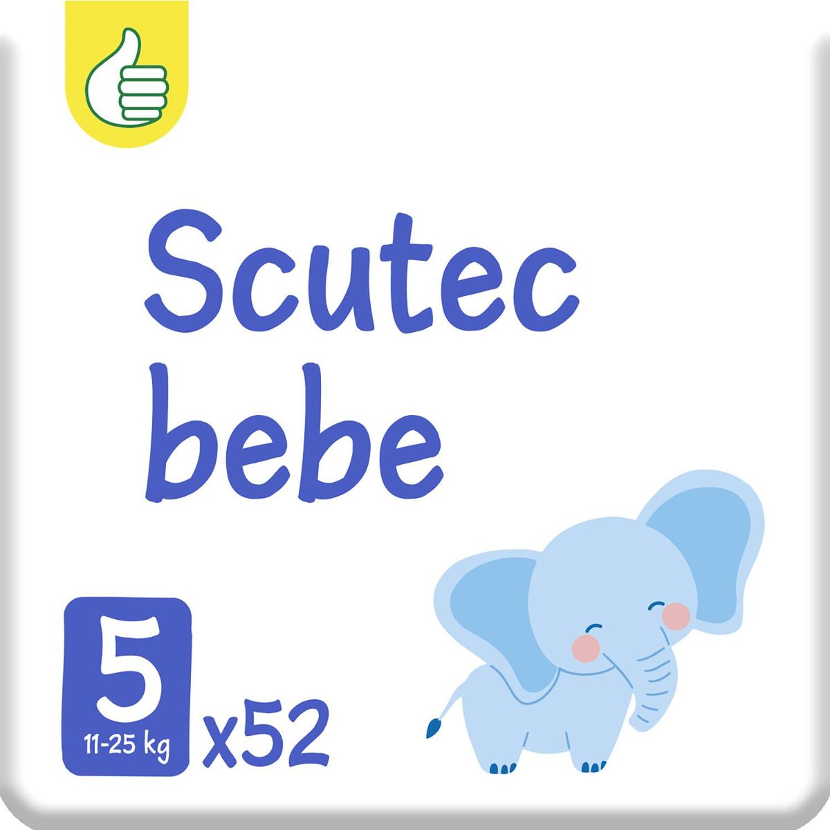 POUCE Couches taille 5 (11-25kg) 52 couches