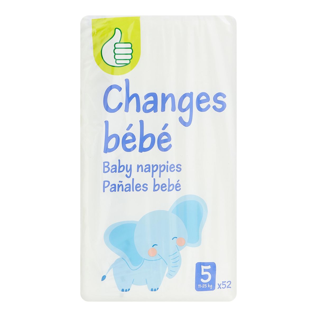 POUCE Couches taille 5 (11-25kg) 52 couches