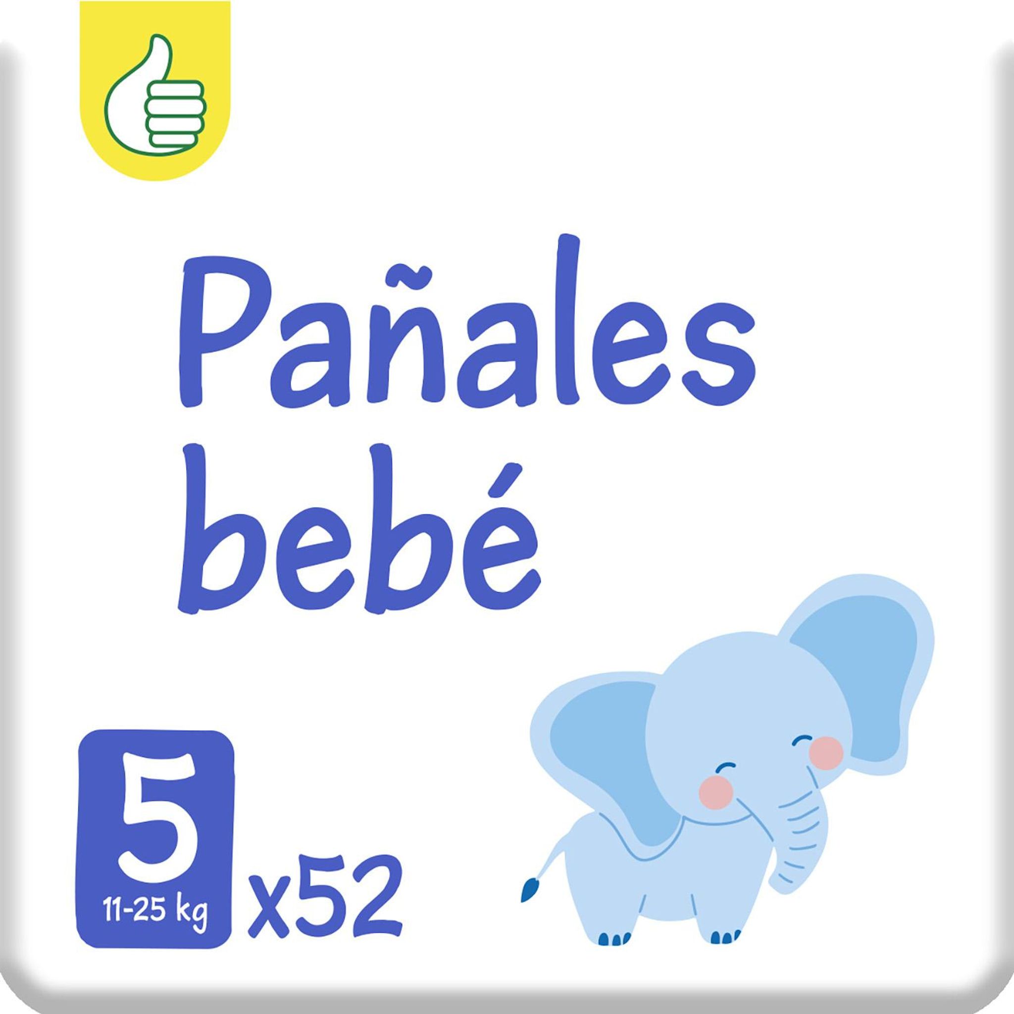 Voir la diapositive 9 : POUCE Couches taille 5 (11-25kg) 52 couches