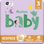 Voir la diapositive 4 : AUCHAN BABY Couches taille 3 (4-9kg) 90 couches