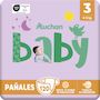 Voir la diapositive 10 : AUCHAN BABY Couches taille 3 (4-9kg) 120 couches