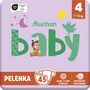 Voir la diapositive 7 : AUCHAN BABY Couches taille 4 (7-18kg) 45 couches