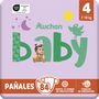 Voir la diapositive 4 : AUCHAN BABY Couches taille 4 (7-18kg) 84 couches