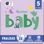Voir la diapositive 7 : AUCHAN BABY Couches taille 5 (11-25kg) 38 couches