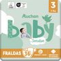 Voir la diapositive 4 : AUCHAN BABY Sensitive Couche taille 3 (4-9kg) 36 pièces