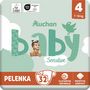 Voir la diapositive 3 : AUCHAN BABY Sensitive Couche taille 4 (7-18kg) 32 pièces