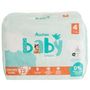 Voir la diapositive 8 : AUCHAN BABY Sensitive Couche taille 4 (7-18kg) 32 pièces
