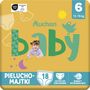 Voir la diapositive 12 : AUCHAN BABY Culotte pour bébé taille 6 (15-19kg) 18 pièces