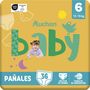 Voir la diapositive 5 : AUCHAN BABY Culotte pour bébé taille 6 (15-19kg) 36 pièces
