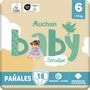 Voir la diapositive 10 : AUCHAN BABY Sensitive Culottes pour bébé taille 6 (+16kg) 18 pièces