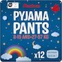 Voir la diapositive 4 : AUCHAN BABY Culottes nuit pyjama pants 8-15 ans (27-57kg) 12 pièces