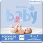 Voir la diapositive 4 : AUCHAN BABY Carrés à langer absorbants 60x60cm 10 pièces