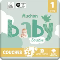 Couches Pampers Premium Protection New Baby Taille 1 (96 uds