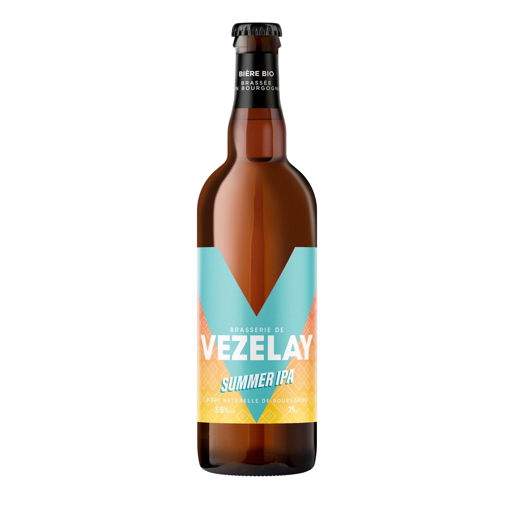 VEZELAY Bière Summer IPA bio 5.5% bouteille 75cl