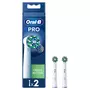 ORAL-B Pro Cross Action Recharges pour brosse à dents électrique 2 brossettes