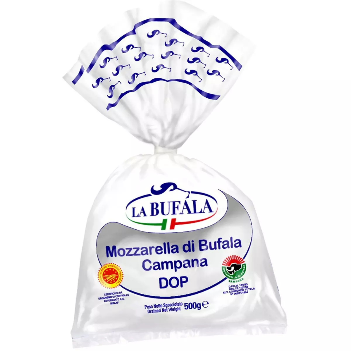 Mozzarella du Bufala Campana AOP 500g