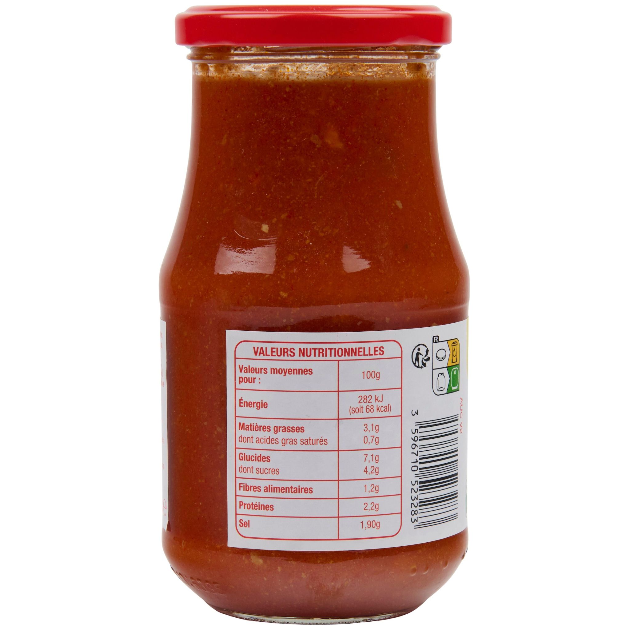 Voir la diapositive 2 : POUCE Sauce bolognaise en bocal 420g