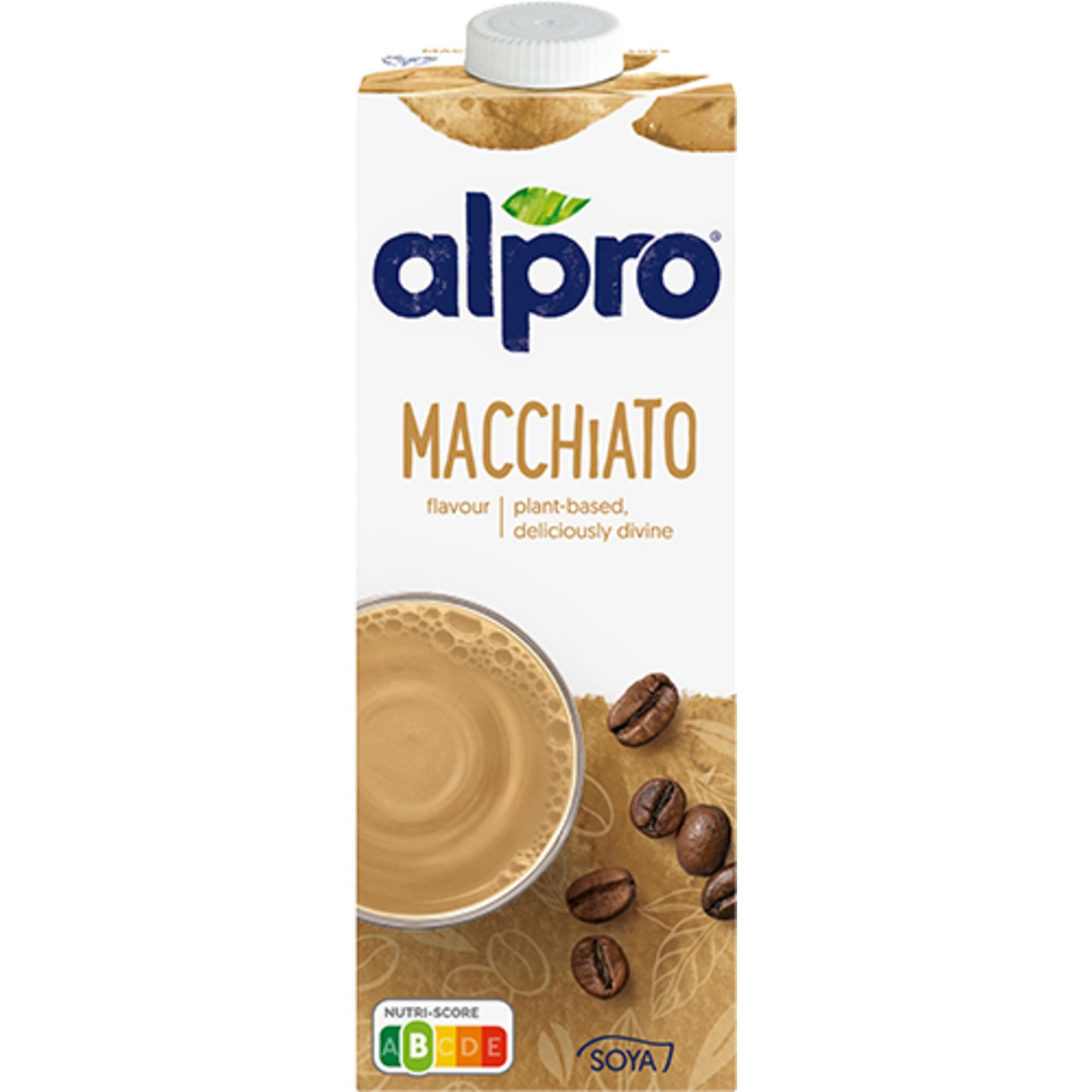 Voir la diapositive 2 : ALPRO Boisson végétale soja macchiato 1l