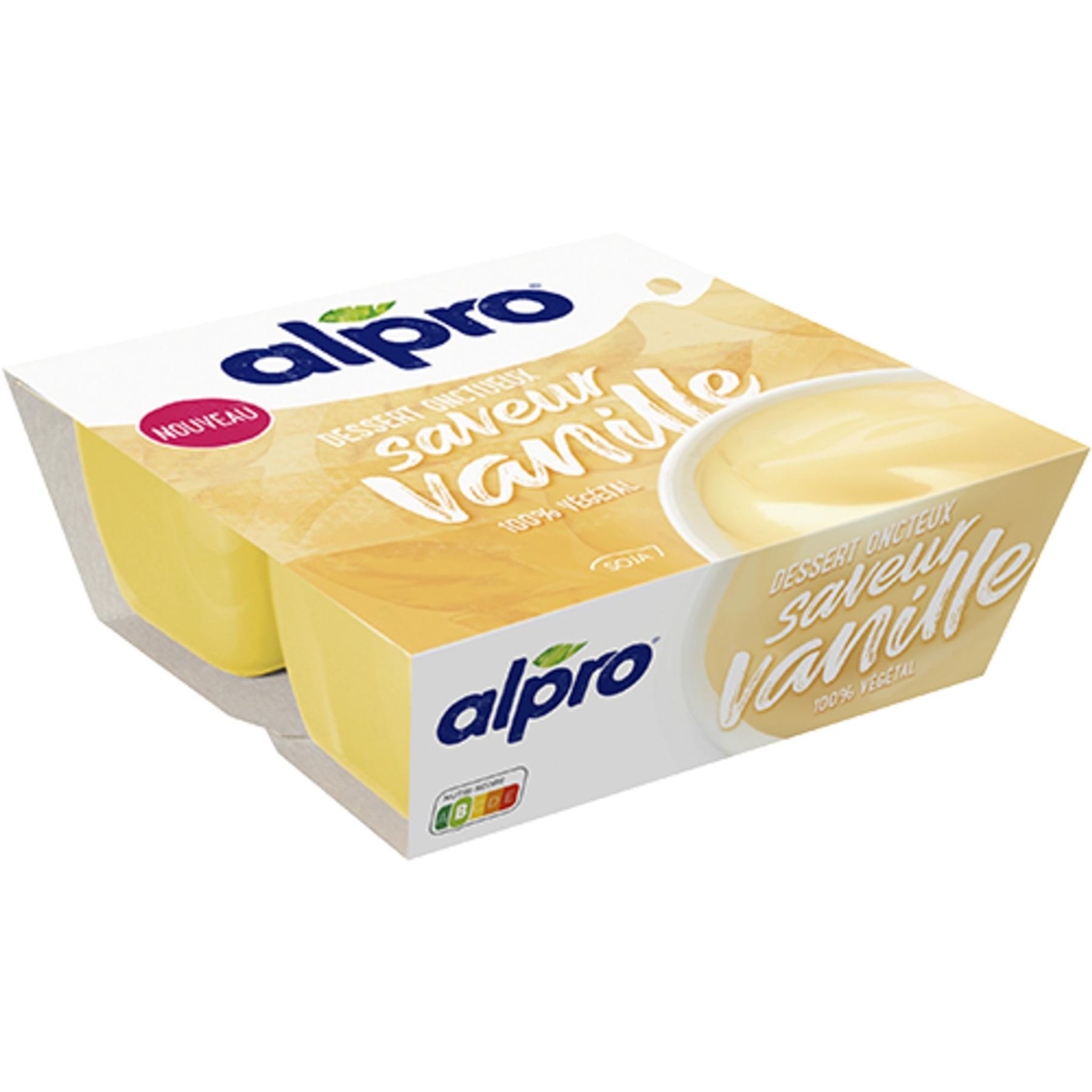 Voir la diapositive 2 : ALPRO Dessert onctueux au soja saveur vanille 4x115g