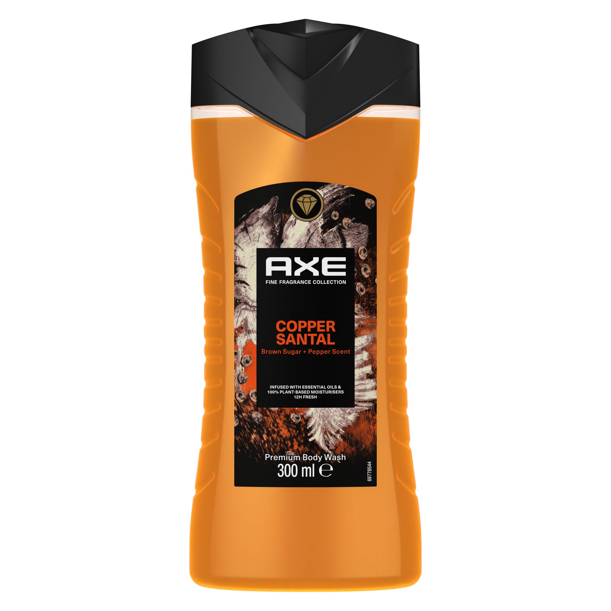 Voir la diapositive 2 : AXE Gel douche premium copper santal 12h 300ml