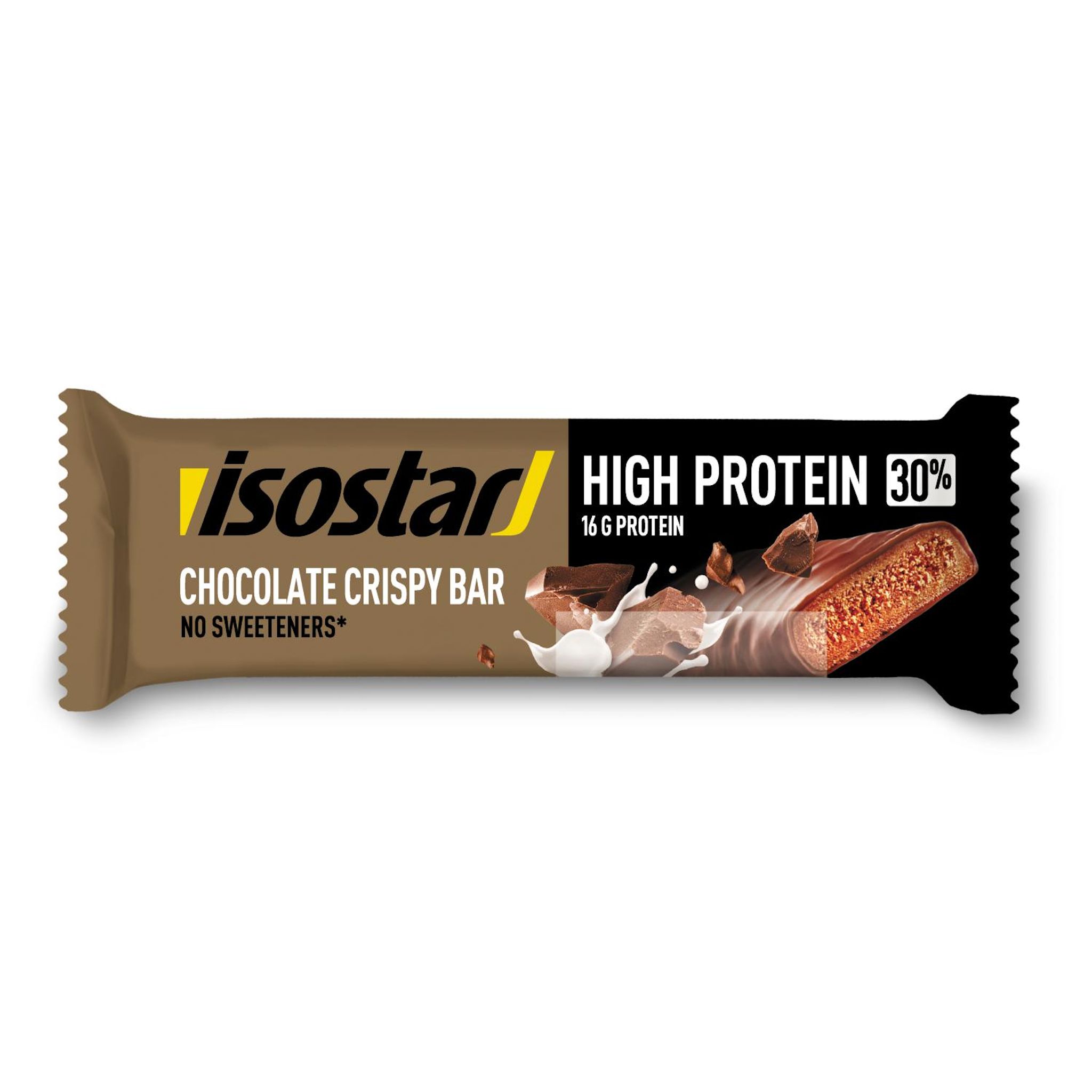 ISOSTAR Barre protéinée crispy au chocolat 55g