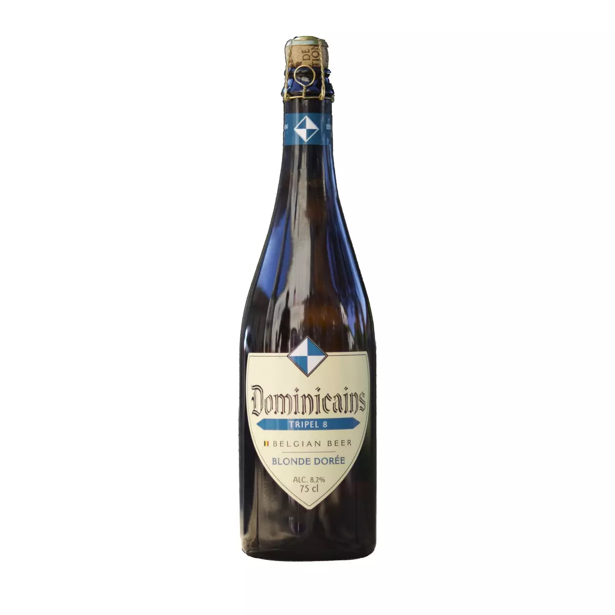 DOMINICAINS Bière blonde triple 8.2% 75cl