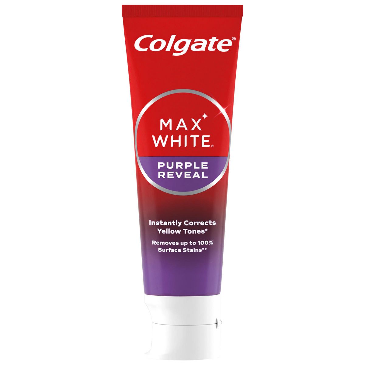 COLGATE Max white dentifrice blancheur purple 75ml