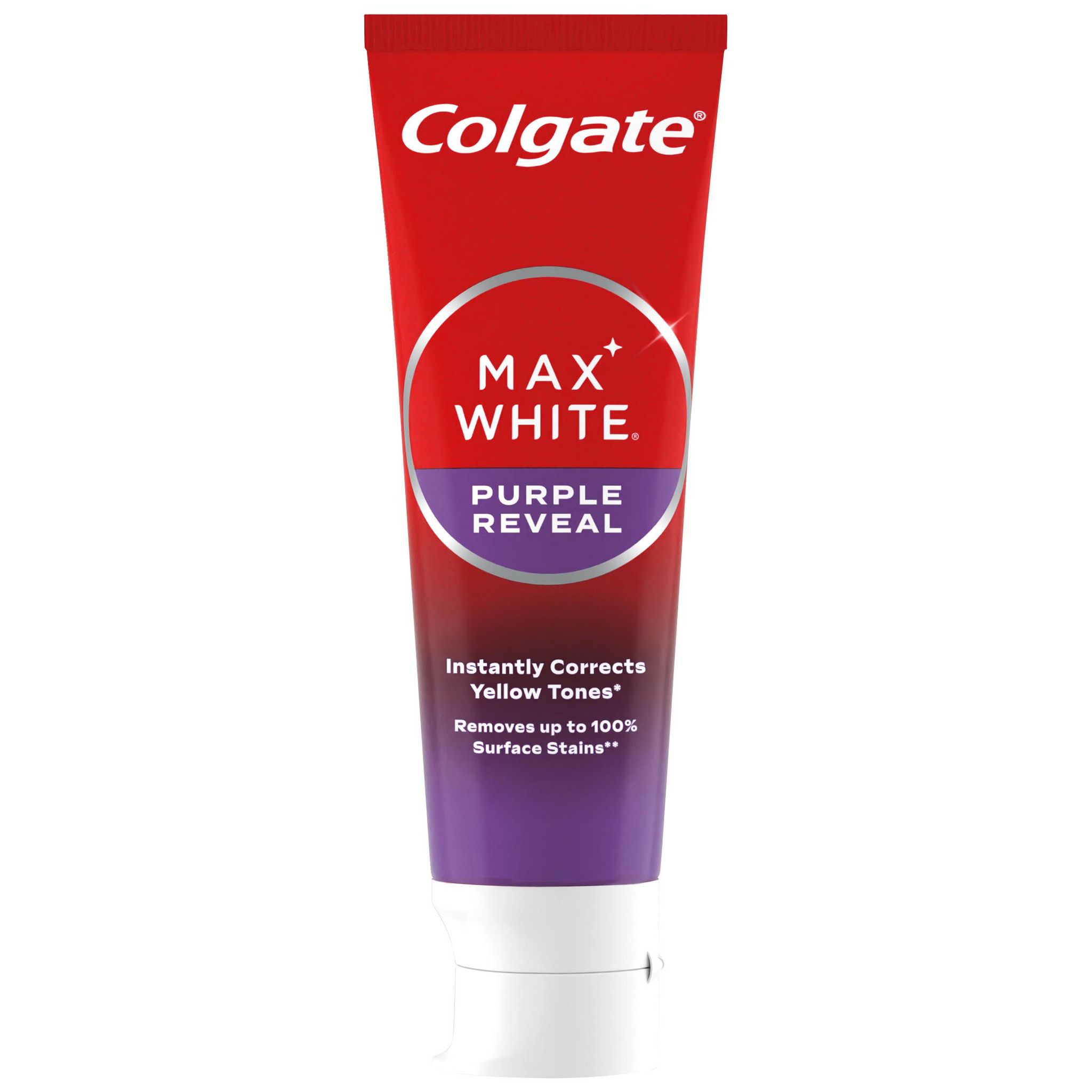 Voir la diapositive 2 : COLGATE Max white dentifrice blancheur purple 75ml