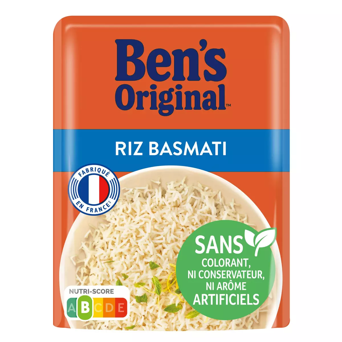 BEN'S ORIGINAL Riz express cantonais 2 minutes 250g pas cher 