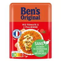 Promo Ben's original doypack riz au curry et légumes chez ALDI